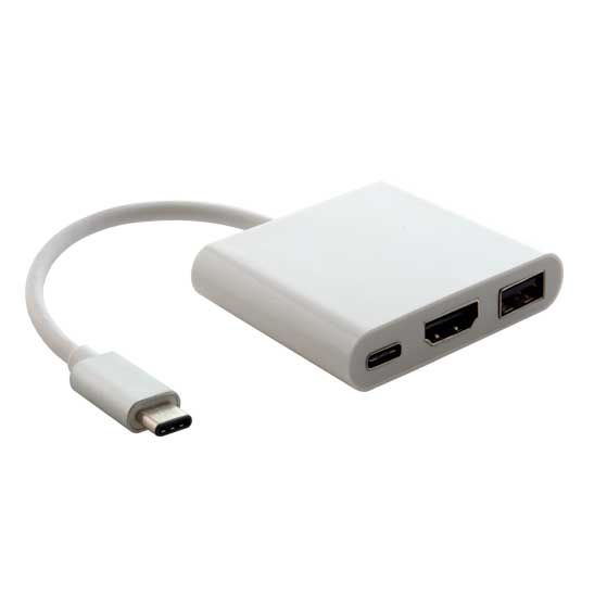 USB 3.1 Type C to HDMI+USB3.0+Type C charging adapter