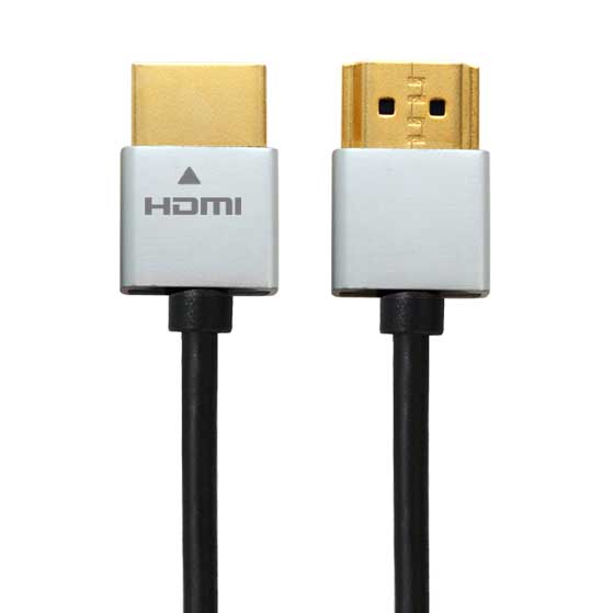 Super Slim HDMI cable with 100% shielding