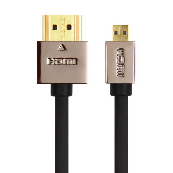 HDMI A/M-(min)D/M Cable Round